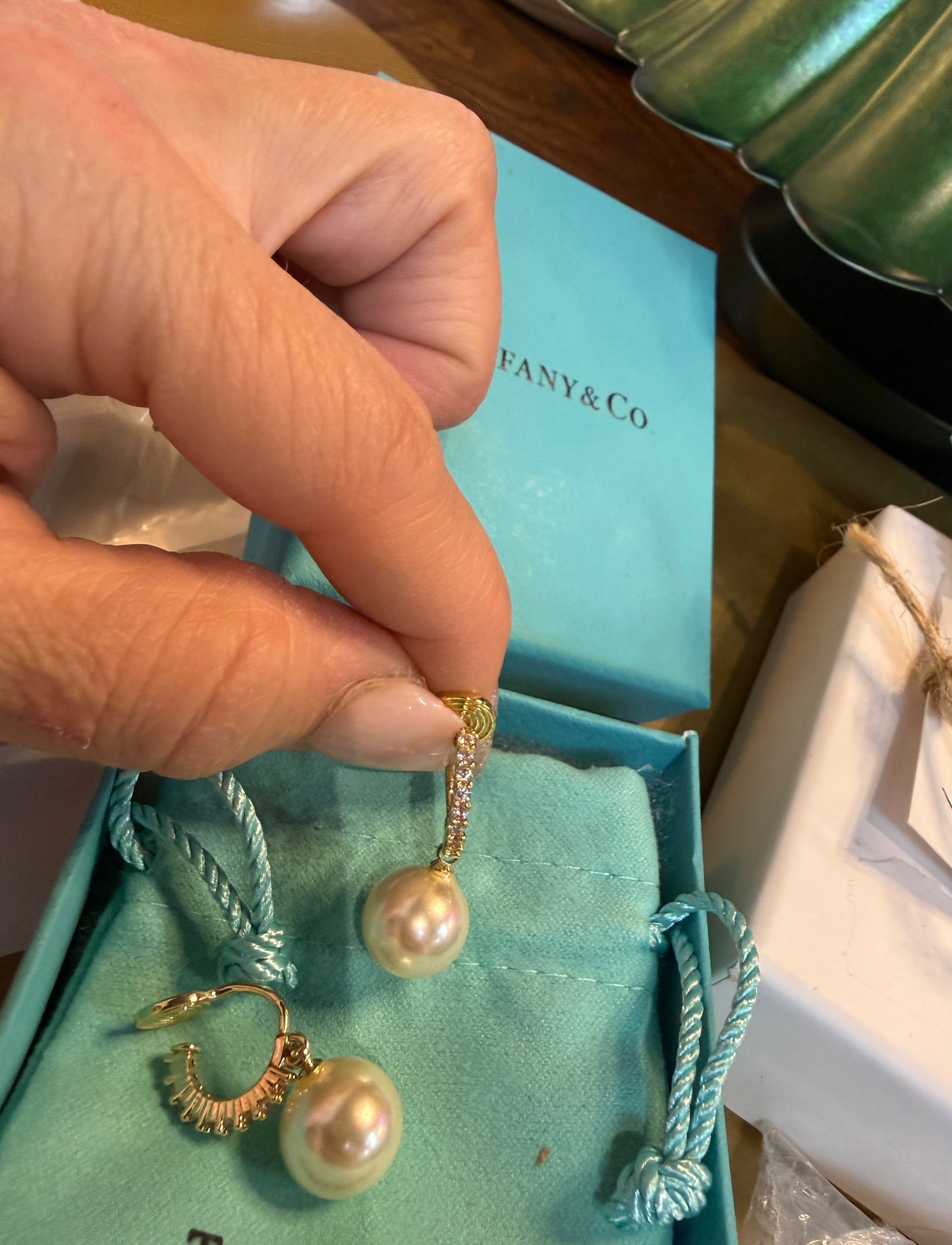 Pearly Dress Up Dangle